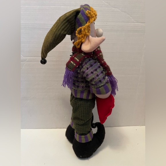 15” Plush Christmas Decor Elf With Heart - Picture 5 of 5